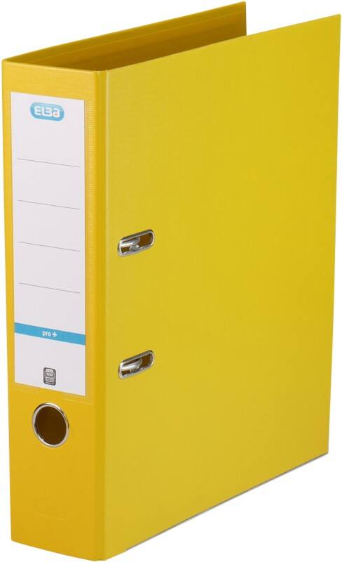 ELBA Rado Star Smart Pro  Ordner DIN A4 80 mm Gelb 2 Ringe PP (Polypropylen)