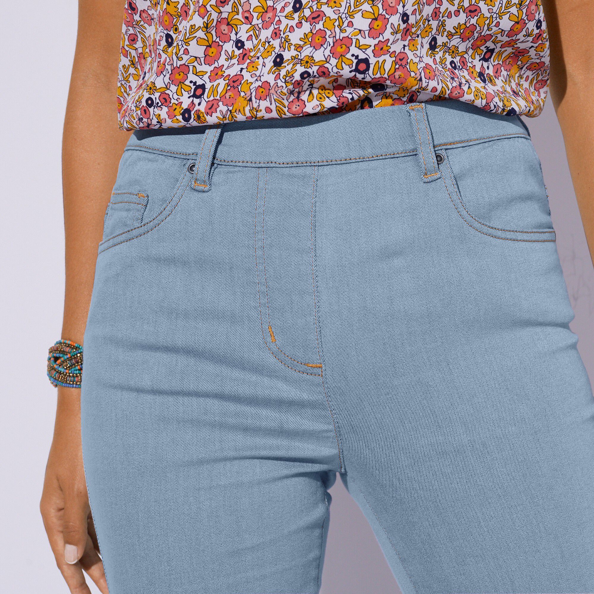 Jegging fuselé jean stretch