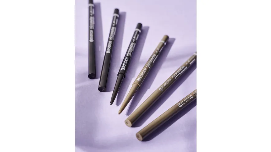 essence micro precise eyebrow pencil 05 - black brown