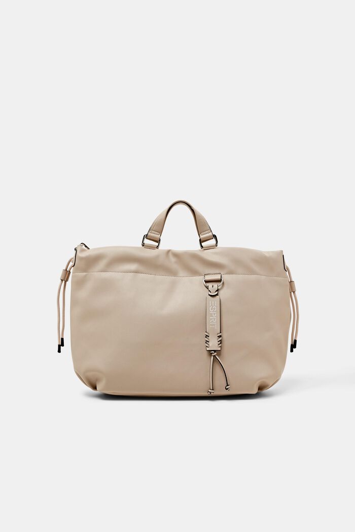 Große Tote Bag in Lederoptik