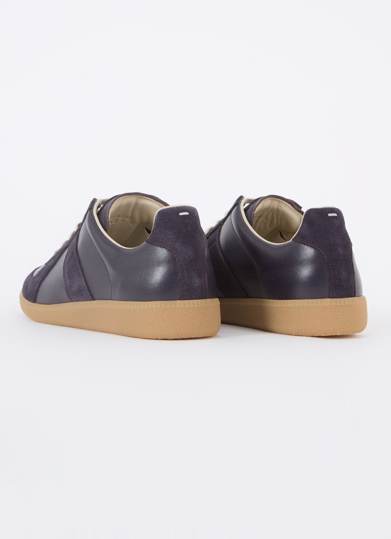 Pantofi replică Maison Margiela din piele de miel cu detalii din piele de vițel.