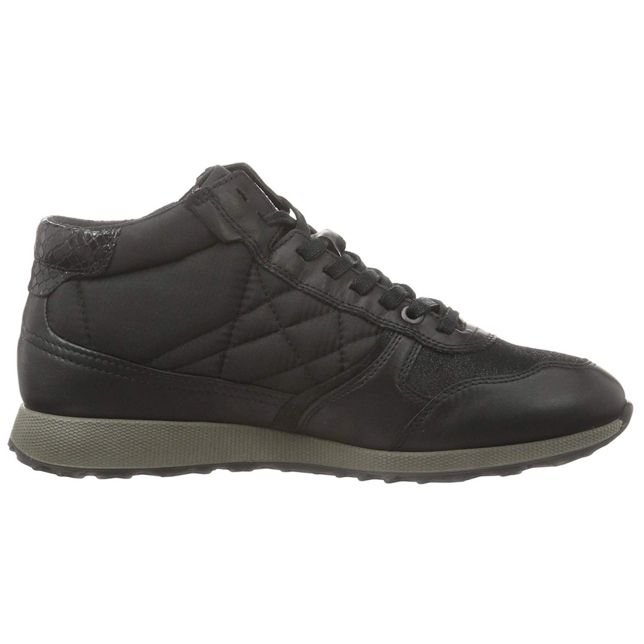 ECCO Schnür-Stiefeletten schwarz
