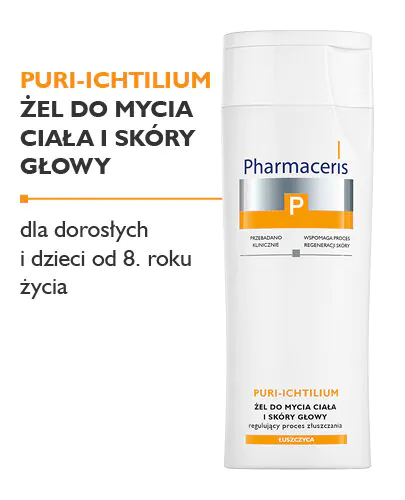 „Pharmaceris P Puri Ichtilium“ kūno ir galvos odos prausimosi gelis