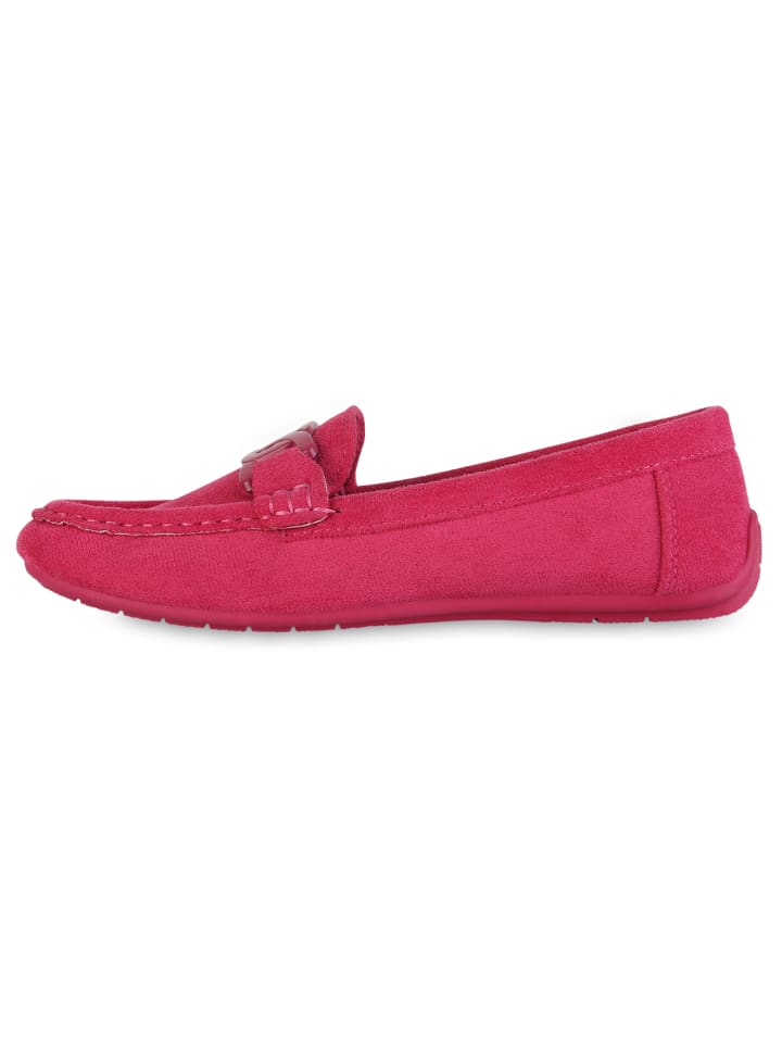 VAN HILL Mokassins Emily in Fuchsia günstig kaufen