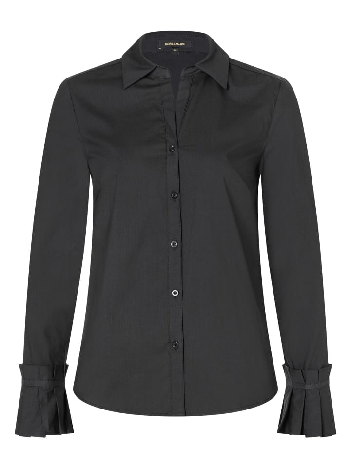 More & More Hemdbluse in schwarz günstig kaufen