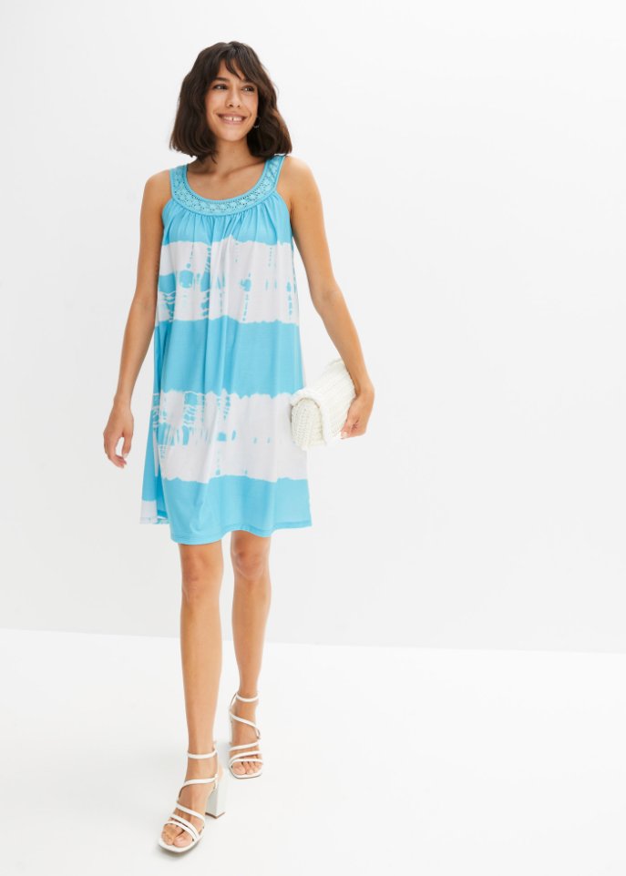 Kleid mit Batikdruck