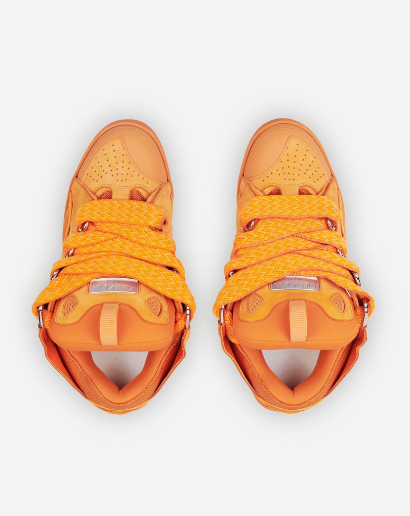SNEAKERS CURB EN CUIR
