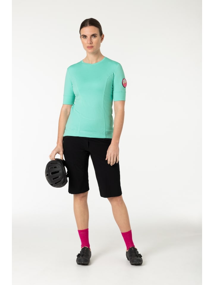 super.natural Merino Fahrradtrikot W GRAVA TEE in mintgrün günstig kaufen