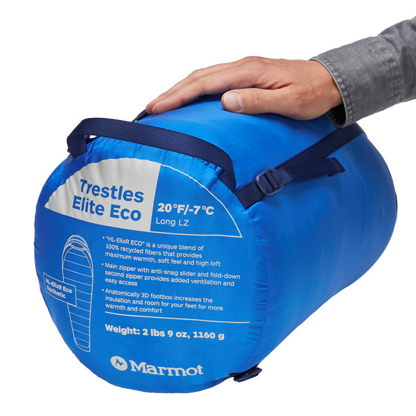 TRESTLES ELITE ECO 20 LONG - Kunstfaserschlafsack