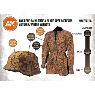 Oak Leaf, Palm Tree & Plane Tree Patterns Autumn/Winter Variants