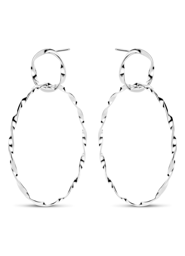 Casa Jewelry Arezzo stud earrings made of silver