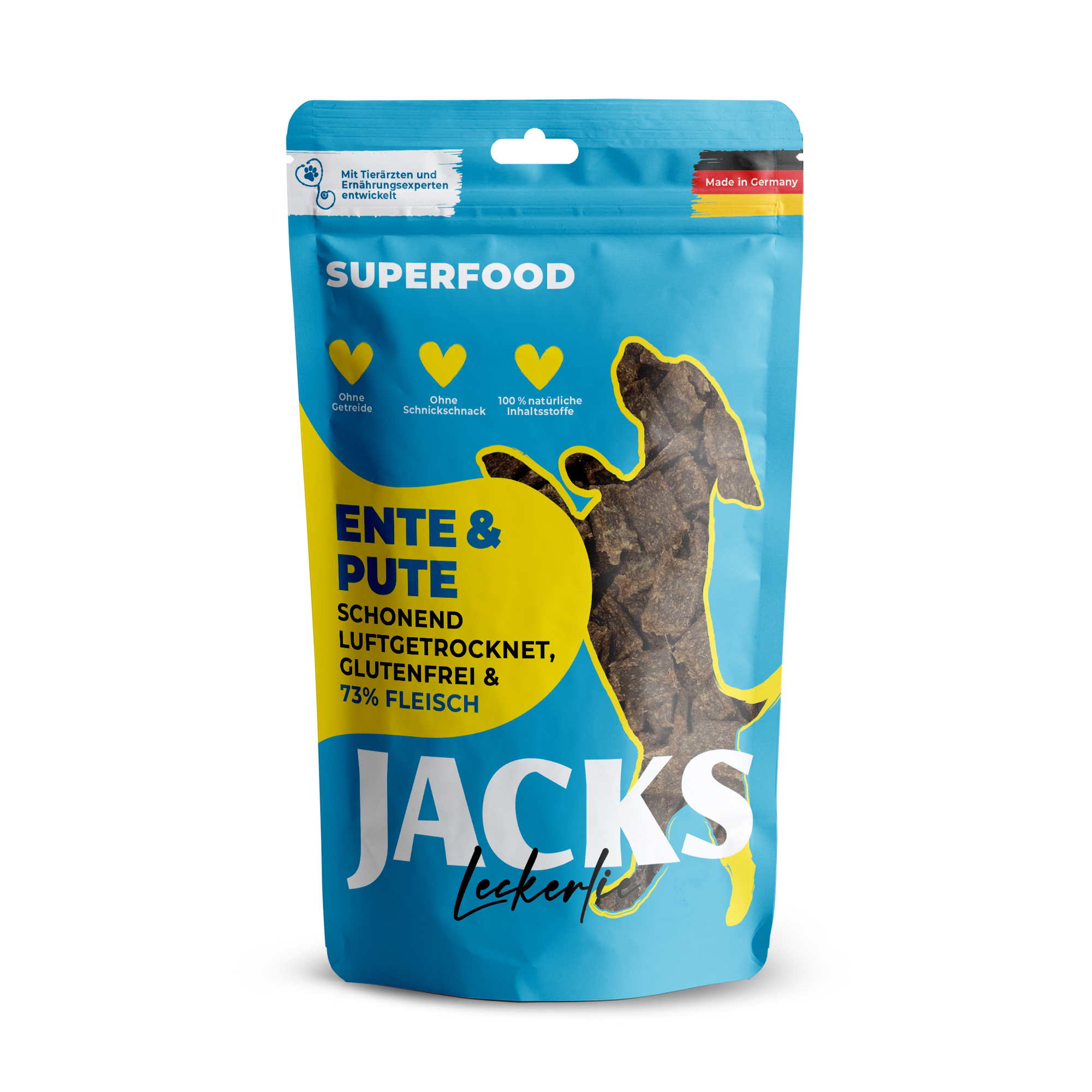 JACKS Snacks JACKS Splitter Soft Ente & Pute 90 g