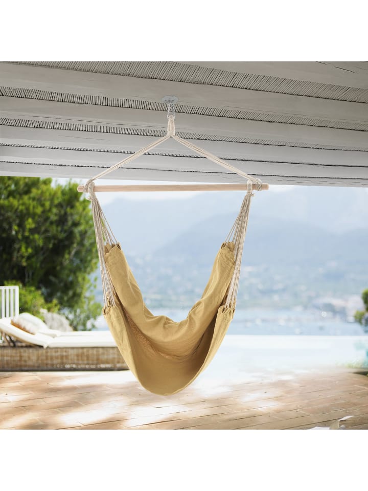 casa.pro Hängesessel Diseröd XXL ohne Gestell in Beige (L)185cm (B)125cm (H)140cm günstig kaufen onesize