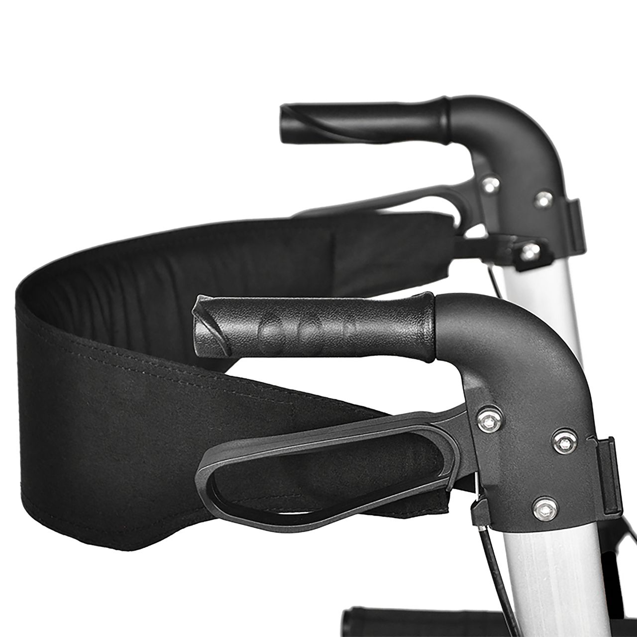 HC Home & Living Rollator aus Aluminium, faltbar, inkl. Tasche