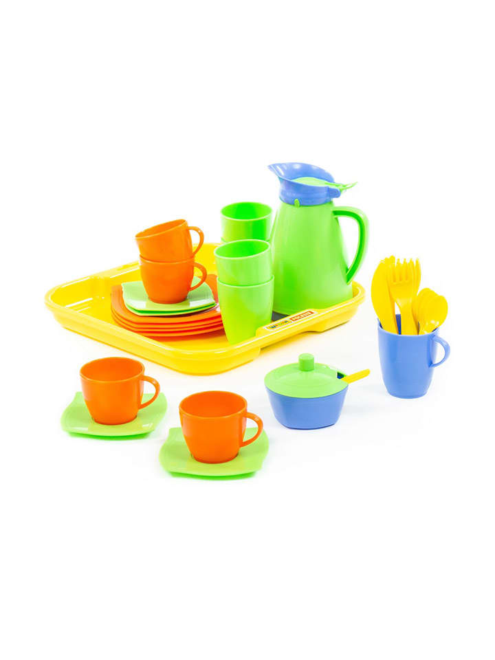 WADER Quality Toys 34tlg. Service auf Tablett - ab 12 Monaten günstig kaufen onesize