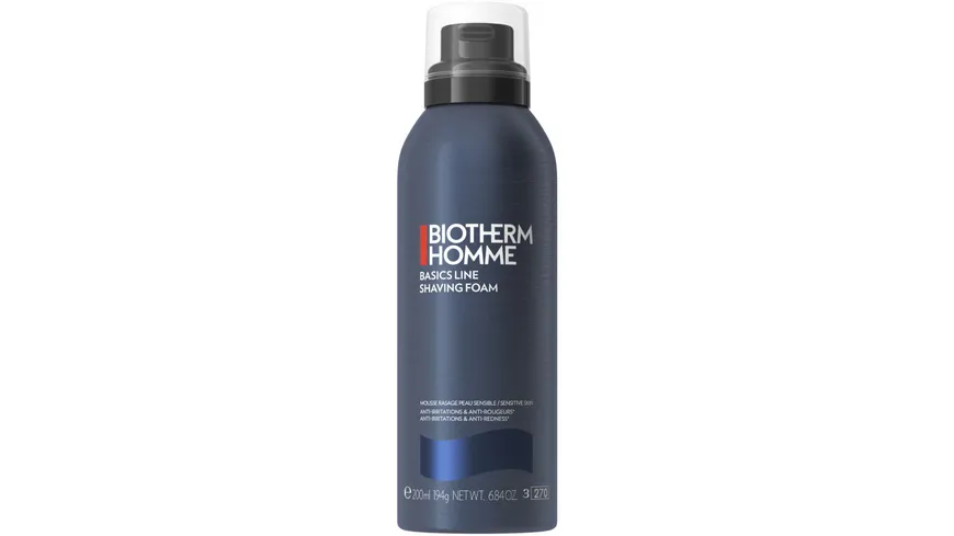 BIOTHERM HOMME Rasierschaum Mousse de Rasage 200 ml