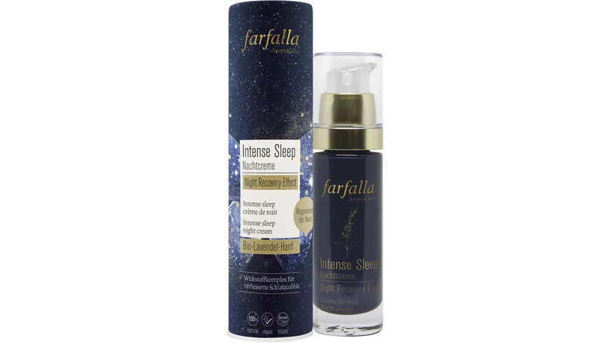 Farfalla Nachtcreme Intense Sleep 30 ml