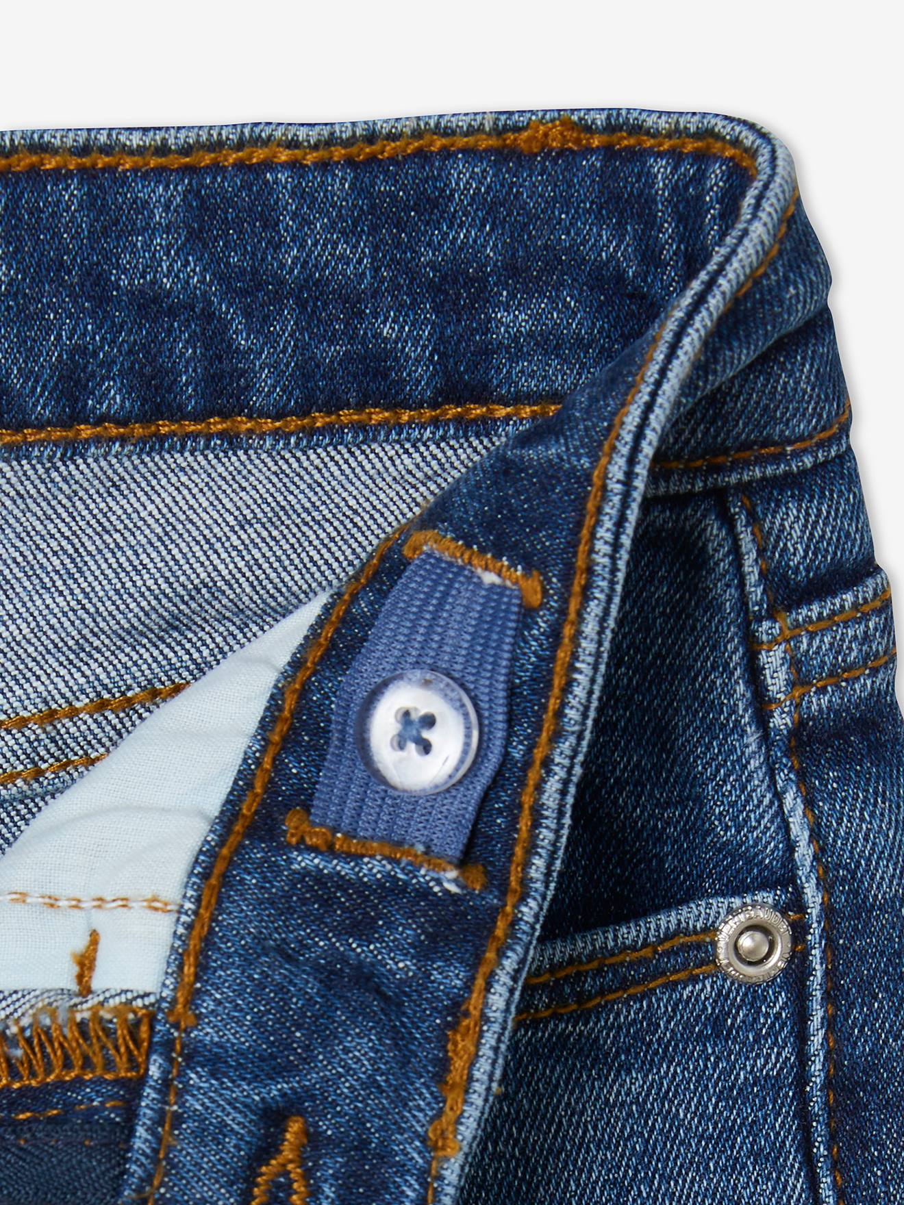 Short en jean Basics fille stone