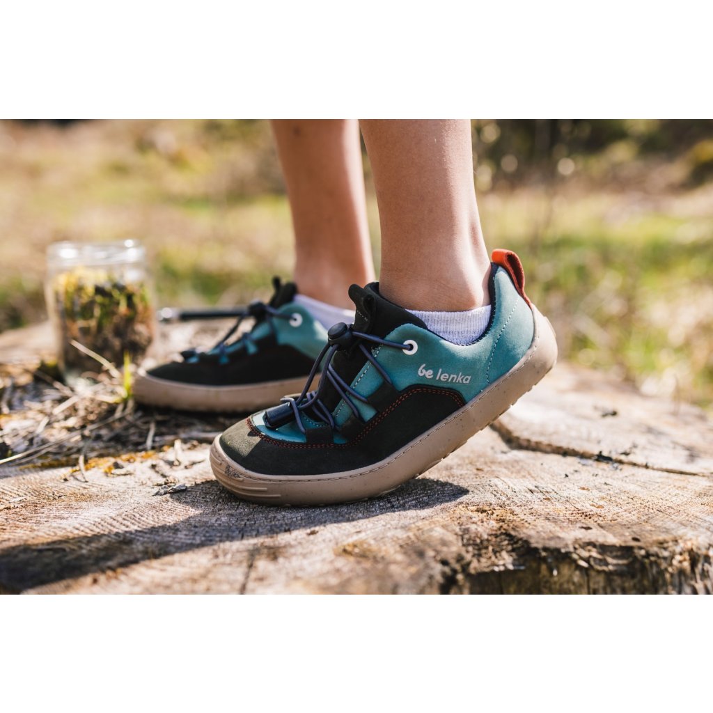 Be Lenka Xplorer Olive black & sage green Barfußsneakers