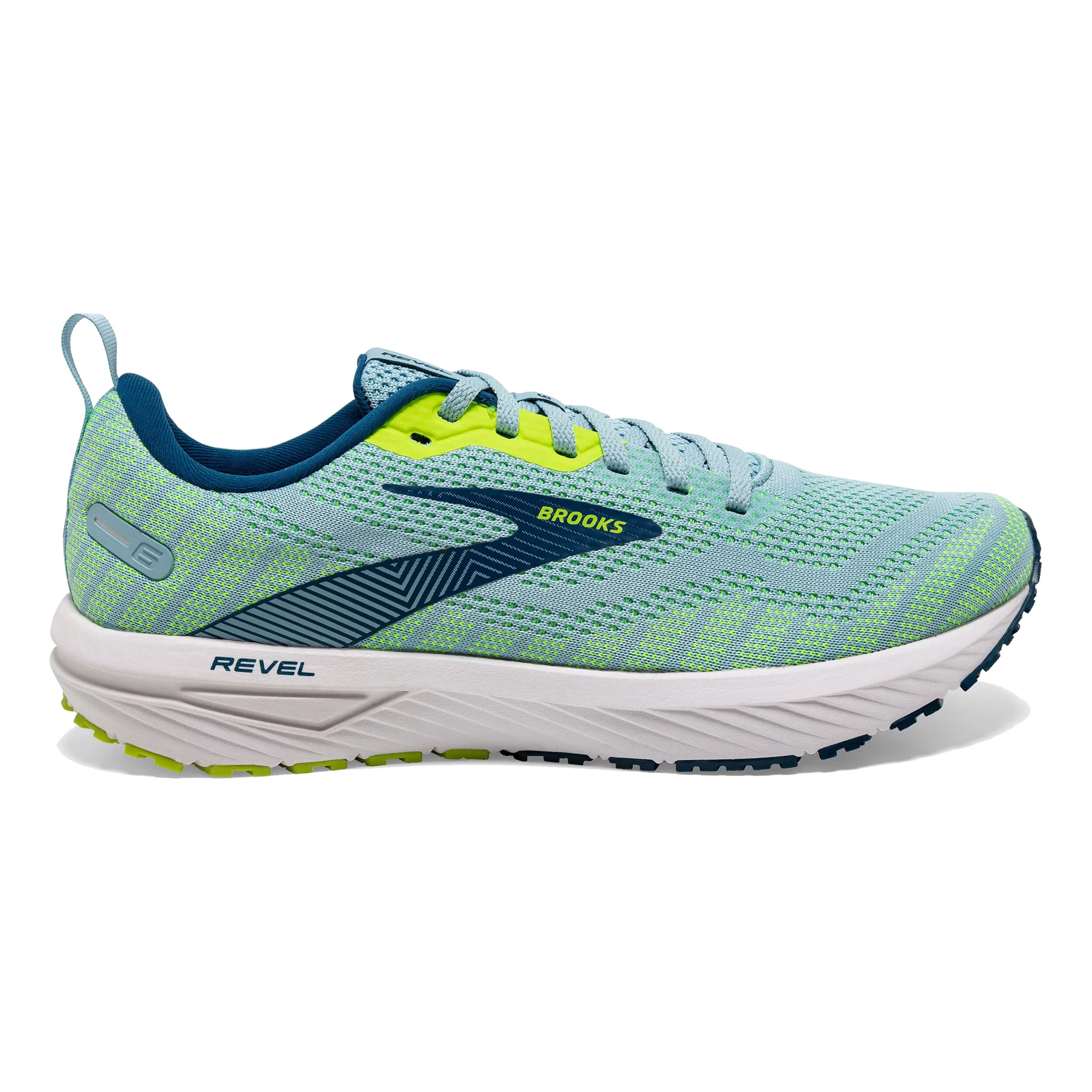 Revel 6 Neutralschuh Herren - Hellgrün, Blau