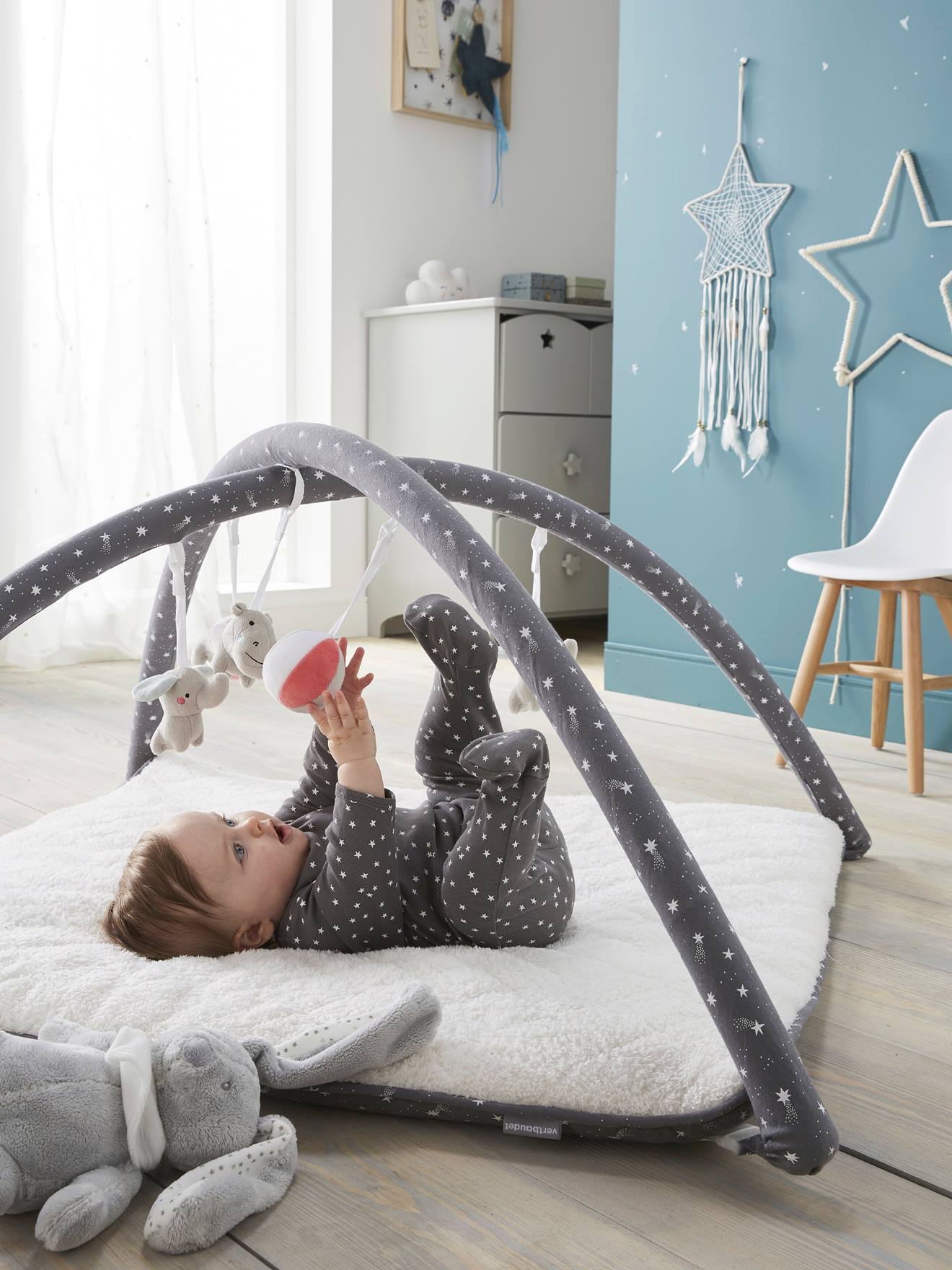 Tapis d'éveil Animo blanc