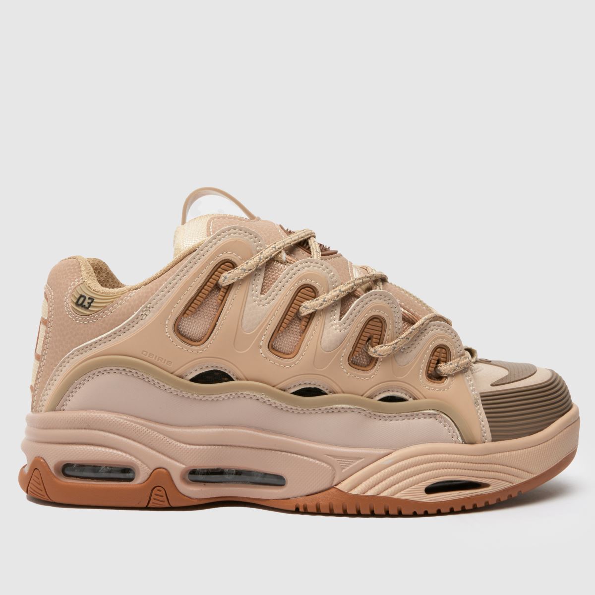 OSIRIS D3 2001 sportcipő bézs és barna színben