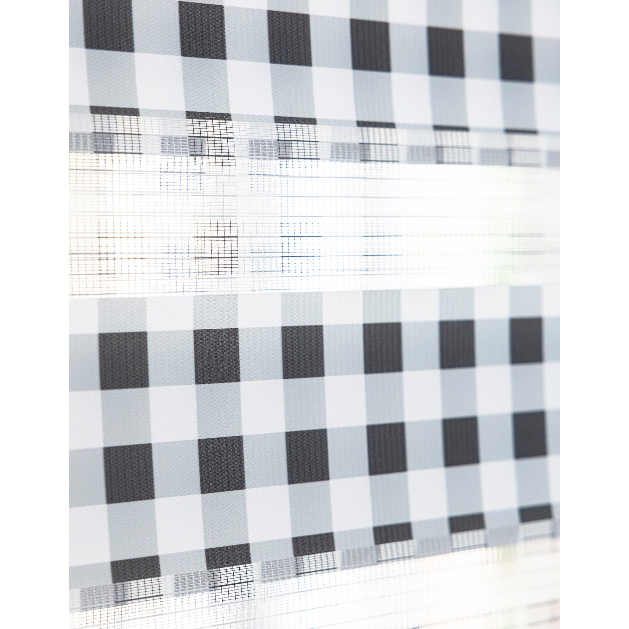 Store jour/nuit motif carreaux vichy