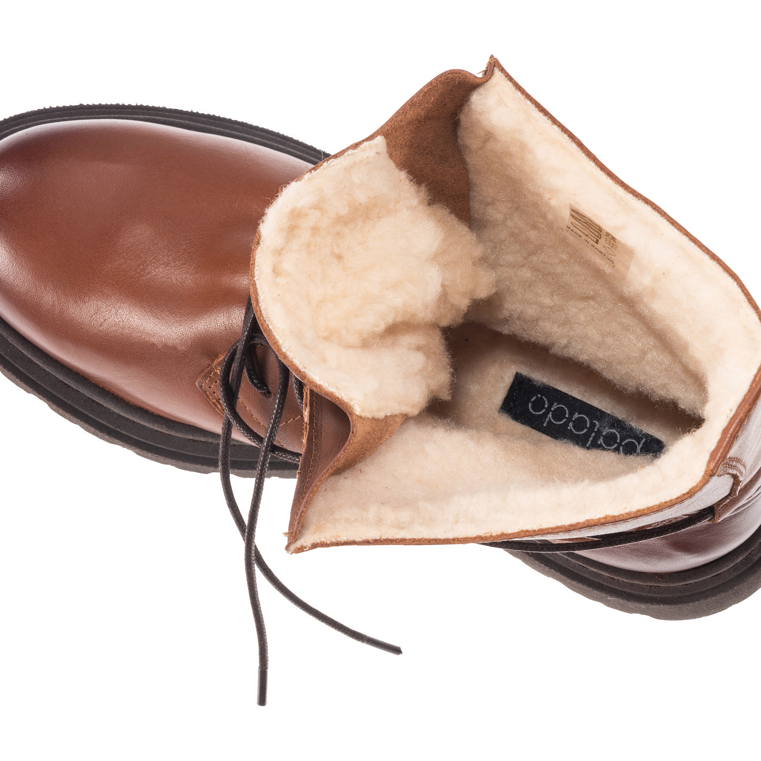 Palado Kasos Block, Schnürstiefel, Damen, Braun