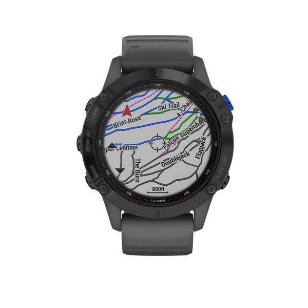 FENIX 6 PRO SOLAR 47 MM GRAU/SCHWARZ - Smartwatch