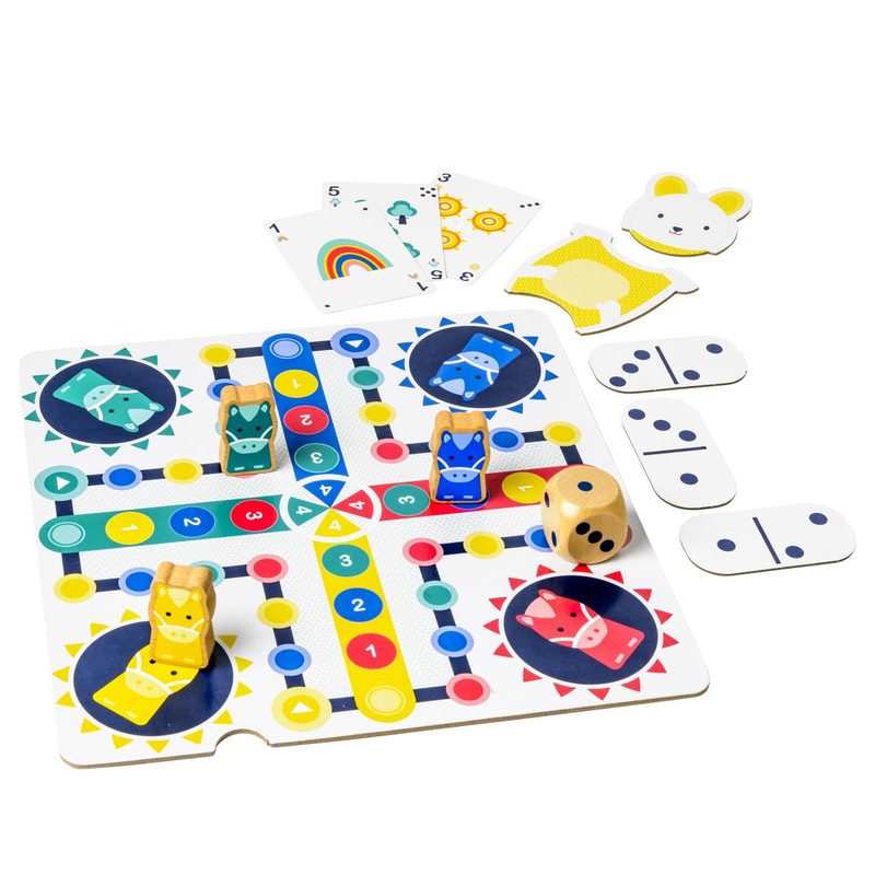 Coffret premiers jeux de société Farm Play Oxybul