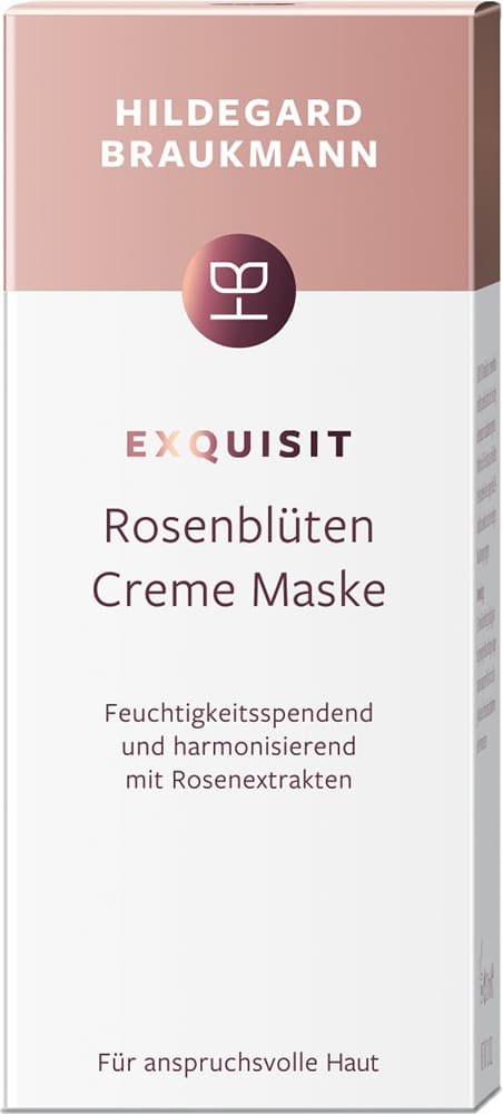 Hildegard Braukmann exquisit Rosenblüten Creme Maske