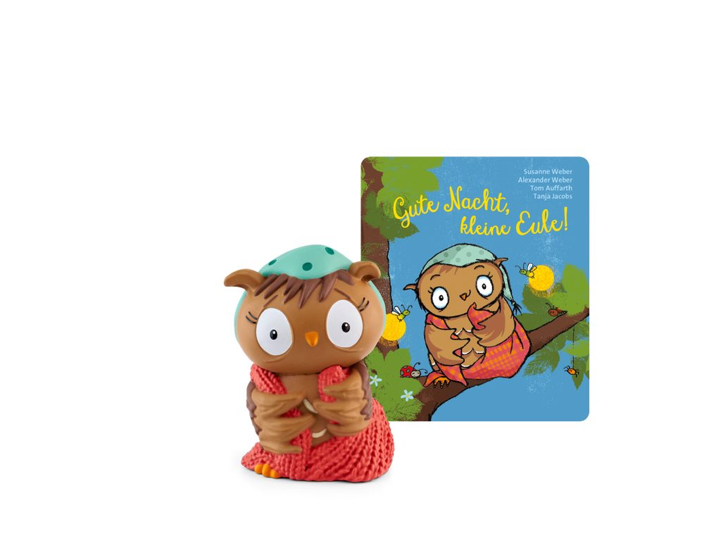 tonies Hörspielfigur Tonies-Gute Nacht kleine Eule, (1-St), Magnethaftend, handbemalt, integrierter NFC-Chip
