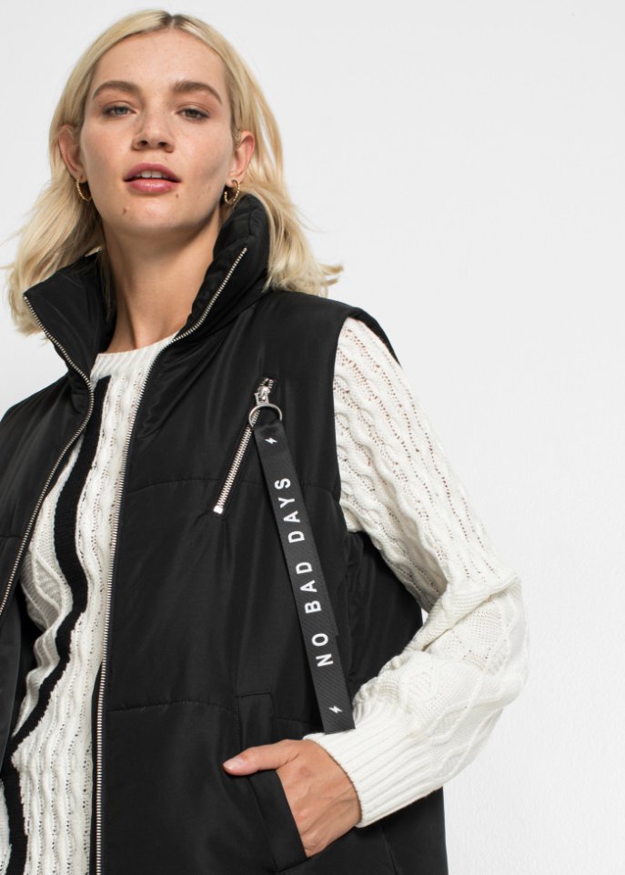 Longweste aus recyceltem Polyester