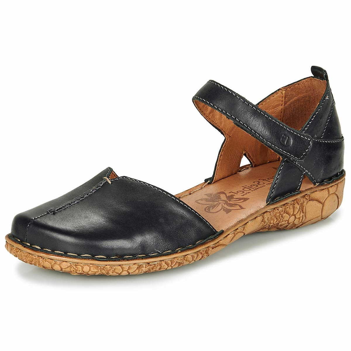 JOSEF SEIBEL Klassische Sandalen schwarz ROSALIE 42-Spange offen