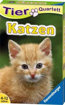 Katzen - Kartenspiel ab 4 Jahren