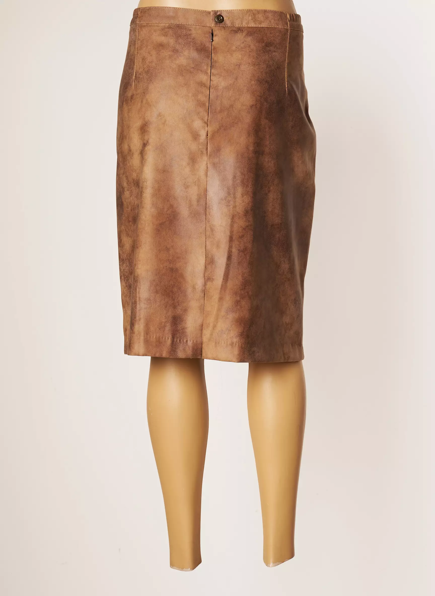 Jumfil Jupes Mi Longues Femme couleur marron