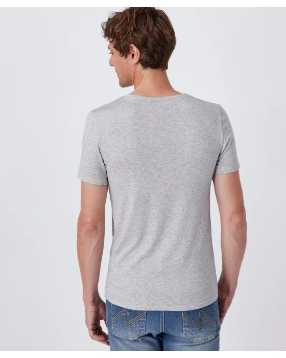 T-shirt col V, maille jersey Climatyl