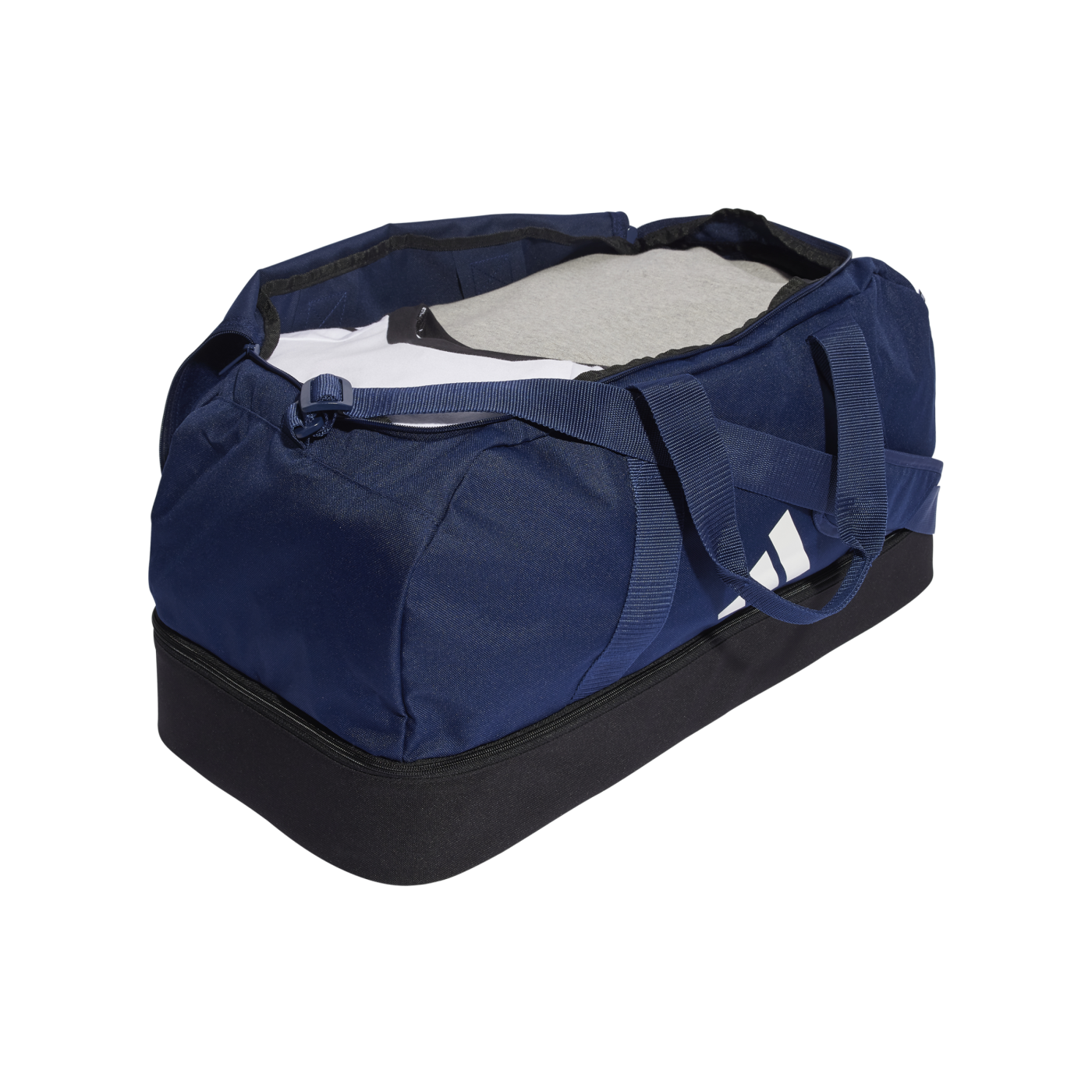 adidas Tiro League Duffel Bag Gr. M Blau Weiss