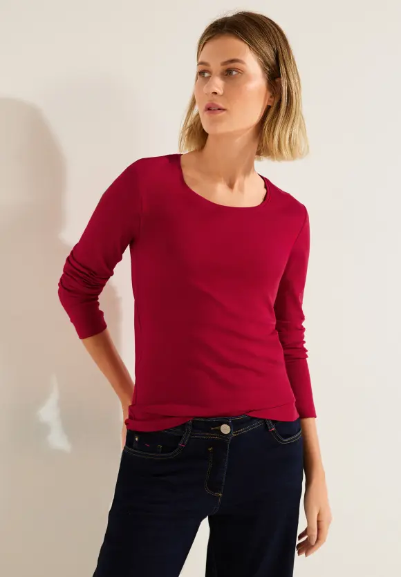 CECIL Basic Langarmshirt