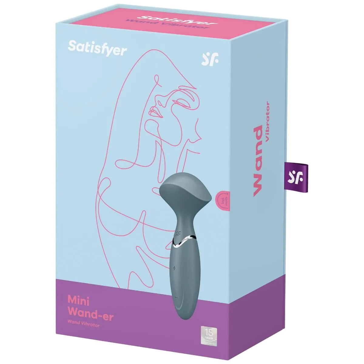 Satisfyer Mini Wand-er Stonegrey Intimmassageapparat