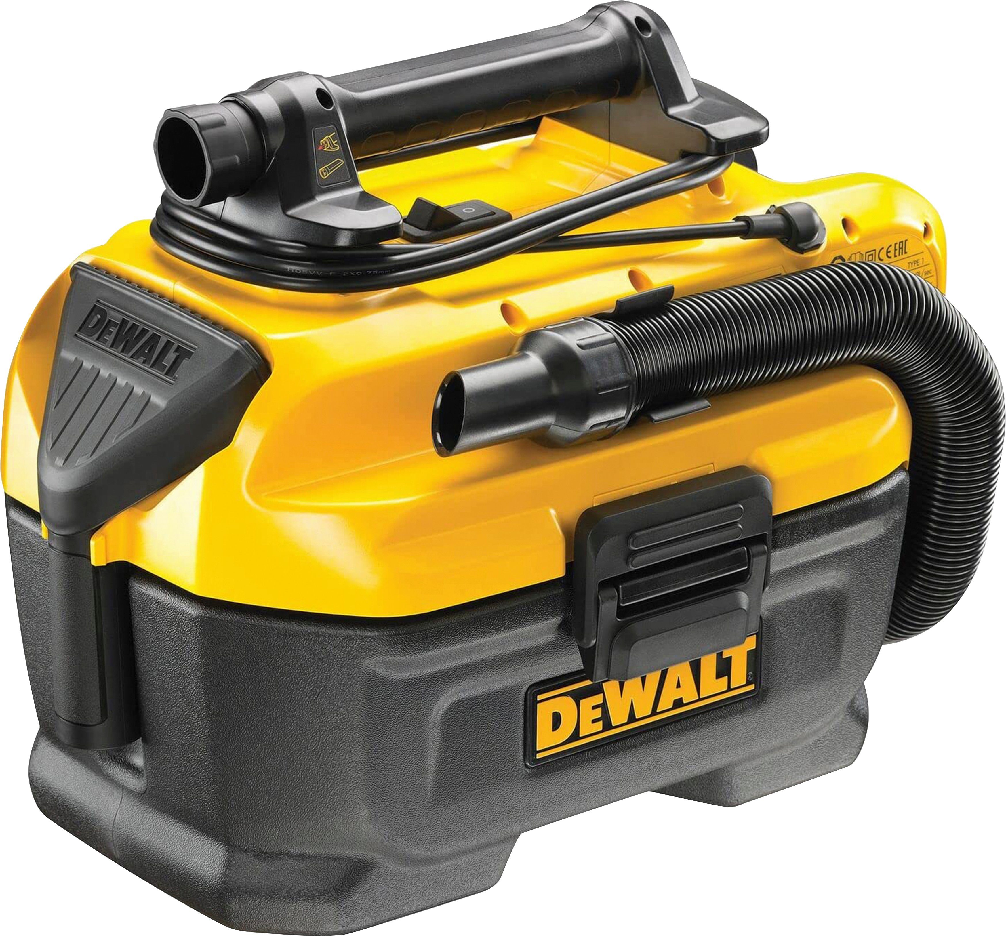 DeWalt Nass-Trocken-Akkusauger DCV584L-QW, beutellos, Basisversion (ohne AKKU & Netzteil)