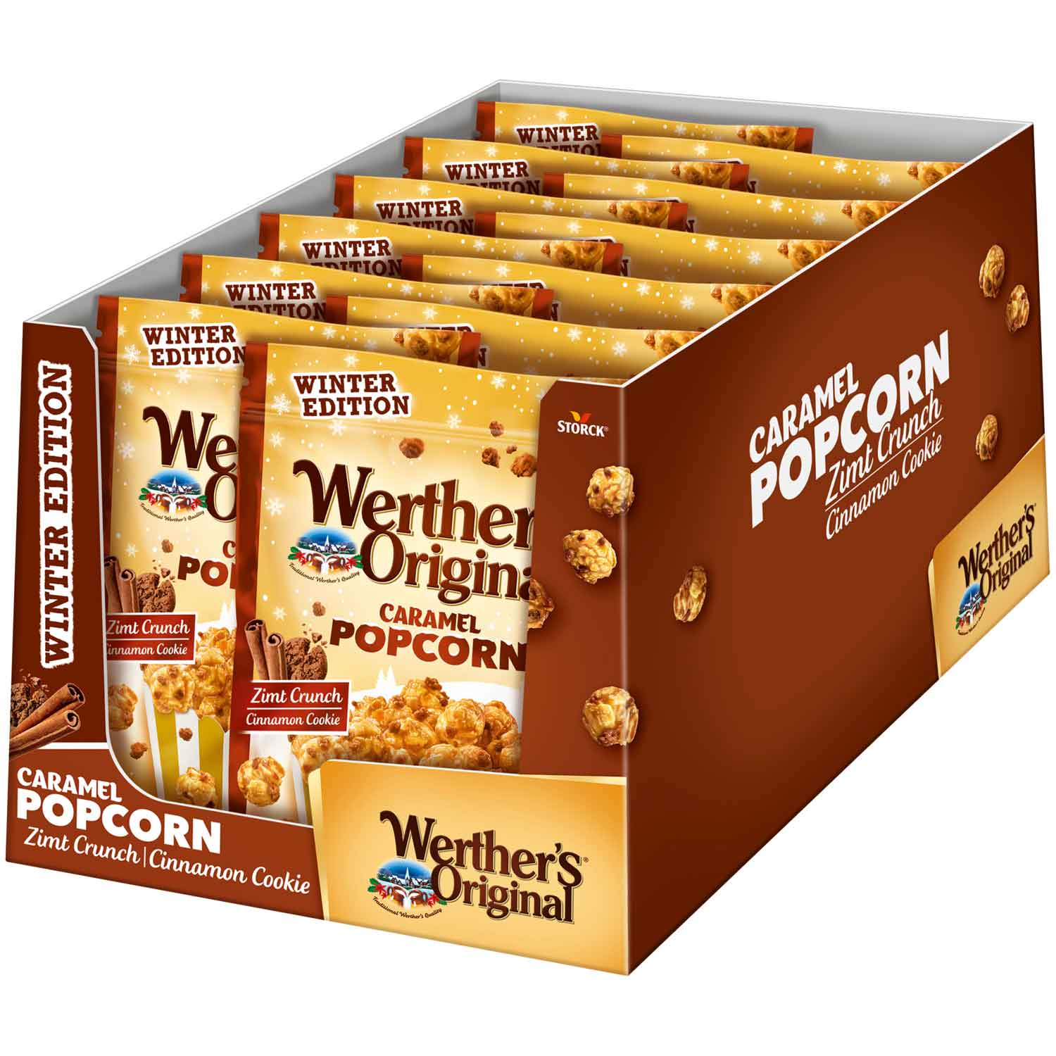 Werther's Original Caramel Popcorn Zimt Crunch 140g