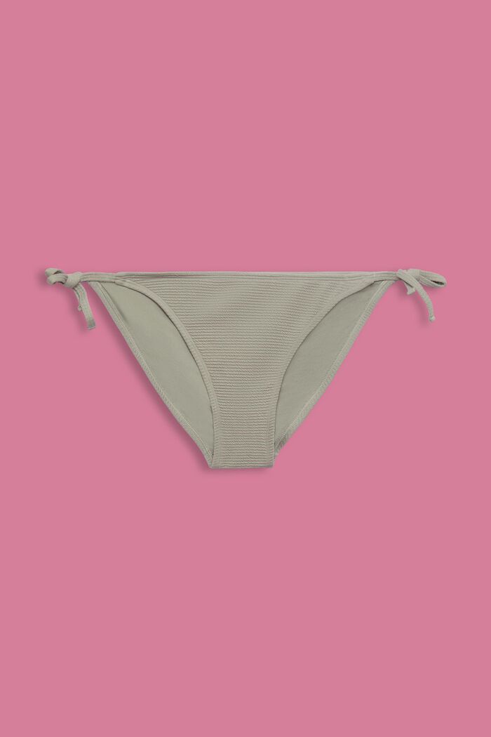 Strukturierte Bikinihose zum Binden