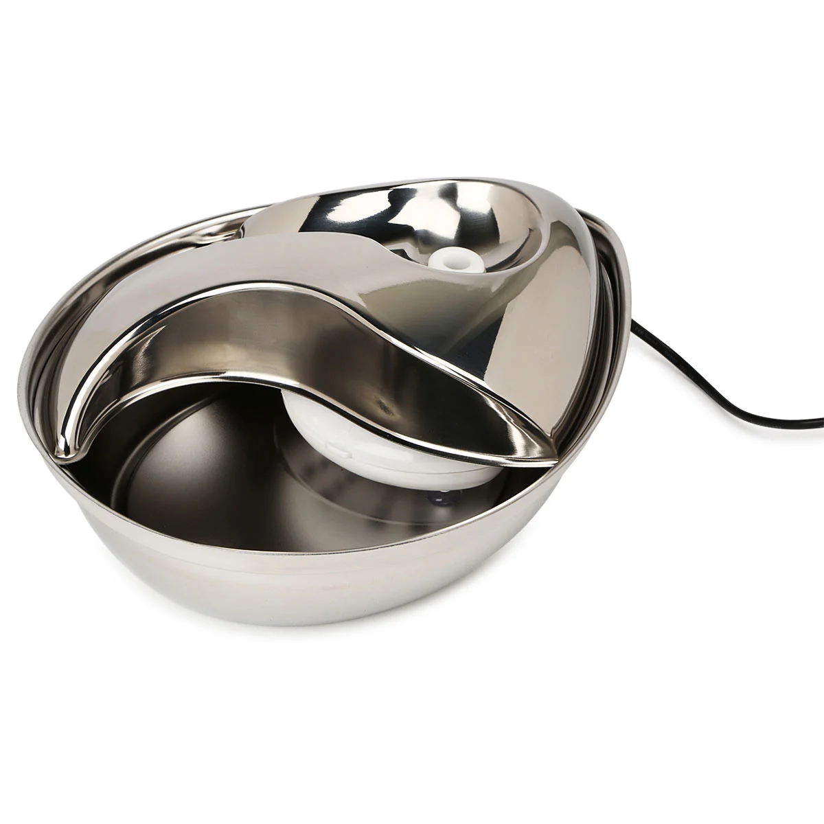 Pioneer Pet Edelstahl Trinkbrunnen Rain Drop Style 2,8 l