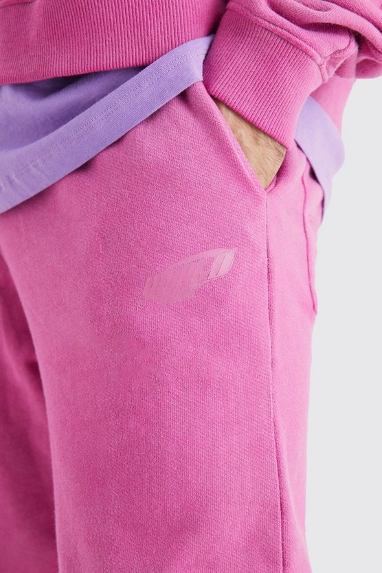 Gesteppte Jogginghose mit geteiltem Saum