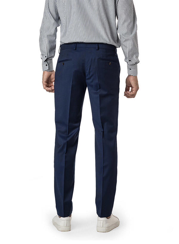 JOOP!, Hose, Slim Fit, Schurwoll-Stretch, royalblau