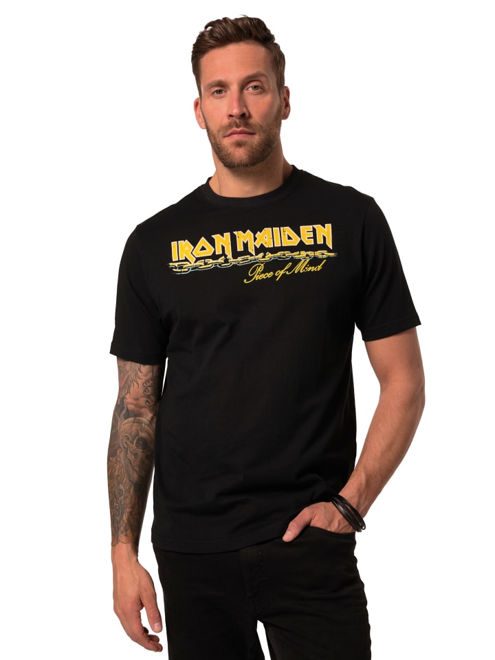 JP1880 Kurzarm T-Shirt in schwarz günstig kaufen