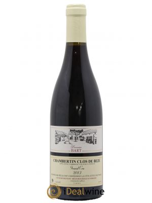 Chambertin Clos de Bèze Grand Cru Bart (Domaine)  2013 - Lot de 1 Bouteille