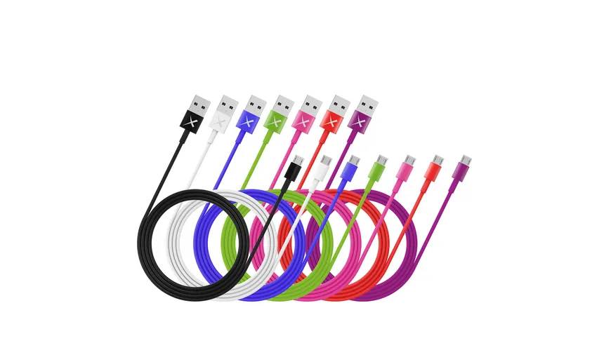 Xlayer Kabel Colour Line Micro USB to USB 1m Green