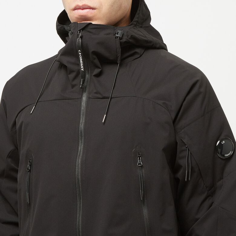 C. P. Company Pro-Tek Hooded Jacket Black